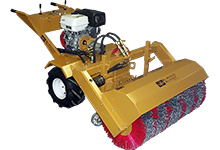 Hydraulic Tractor - Sweeper Attachment